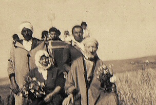 Hassan Kedous et sa seconde épouse Khadouja