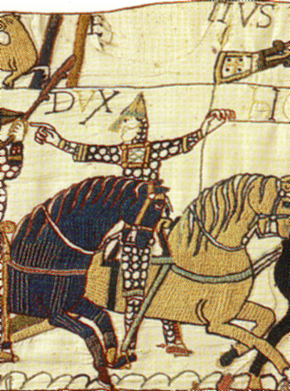 Eustache II de Boulogne (extrait de la tapisserie de Bayeux)