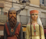 Représentations du Cid et de son épouse Chimène Diaz durant les fêtes de Burgos