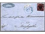 Hanovre / Hannover - l'Allemagne de la Poste vers 1860 - philatelie et marcophilie - l'histoire par la lettre ancienne et le timbre