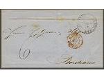 Lubeck / Luebeck - l'Allemagne de la Poste vers 1860 - philatelie et marcophilie - l'histoire par la lettre ancienne et le timbre