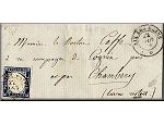 Savoie / Sabaudia / Savoia - la France de la Poste vers 1860 - philatelie et marcophilie - l'histoire par la lettre ancienne et le timbre