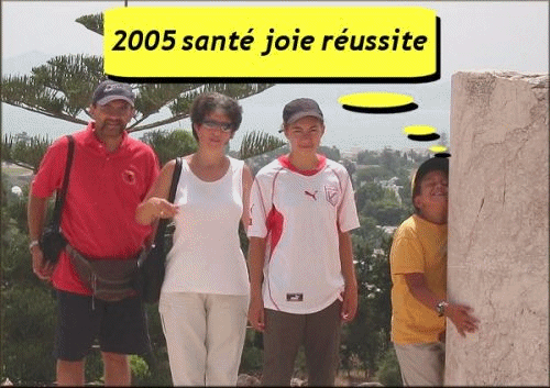 meilleurs voeux / best wishes 2005